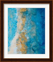 Coastline Vertical Abstract I Fine Art Print