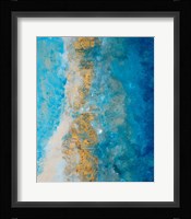 Coastline Vertical Abstract I Fine Art Print