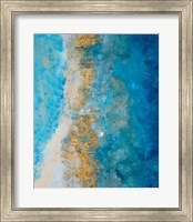 Coastline Vertical Abstract I Fine Art Print