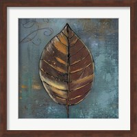New Leaf VII (blue/grey) Fine Art Print