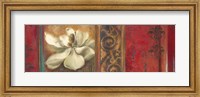 Red Eclecticism with Magnolia Fine Art Print