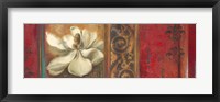 Red Eclecticism with Magnolia Fine Art Print