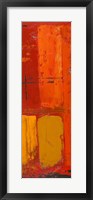 Abstraction on Red II Fine Art Print