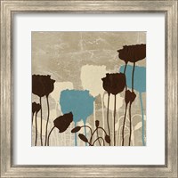 Floral Simplicity III (blue) Fine Art Print