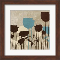 Floral Simplicity IV (blue) Fine Art Print