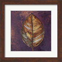 New Leaves I (Purple) Fine Art Print