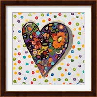 Hearts of Love I Fine Art Print