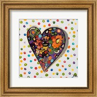 Hearts of Love I Fine Art Print