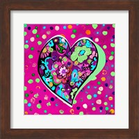 Neon Hearts of Love II Fine Art Print