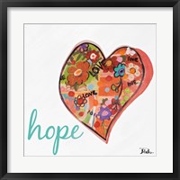 Hearts of Love & Hope I Fine Art Print