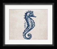 Surf Side Indigo II Framed Print