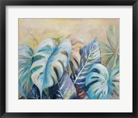 Blue Plants I Framed Print