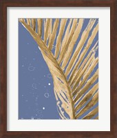 Gold Wet Palm Fine Art Print