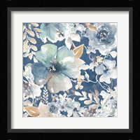 Indigo Beauty I Framed Print