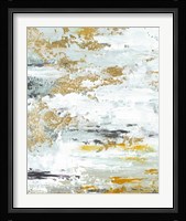 Gold Magic Vertical Abstract II Fine Art Print