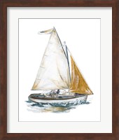 Gold Sail II Fine Art Print