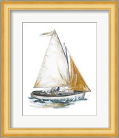 Gold Sail II Fine Art Print