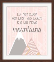 She'll Move Mountains Fine Art Print