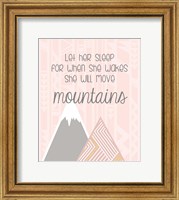 She'll Move Mountains Fine Art Print