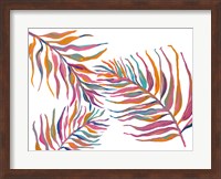 Colorful Palm Leaves II Fine Art Print