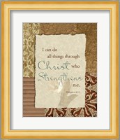 Lord is my Strength Fine Art Print