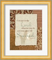 Commit to the Lord Fine Art Print