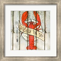 Catch of the Day Square Fine Art Print
