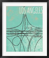 LA Roads Fine Art Print