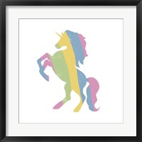 Multicolor Unicorn Fine Art Print