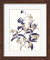 Indigo Flowers Two Fine Art Print