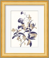 Indigo Flowers Two Fine Art Print