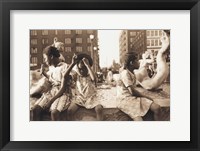 Hot Summer in the City, 1940 Framed Print