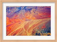 Land Pattern on Atacama Desert, Chile Fine Art Print