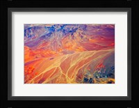 Land Pattern on Atacama Desert, Chile Fine Art Print