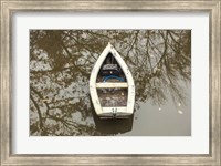 Maine Georgetown Boat and Reflection Fine Art Print