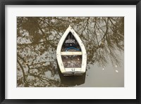 Maine Georgetown Boat and Reflection Fine Art Print