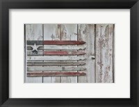 American Flag in Benge Fine Art Print