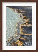 Run-off Detail, Yellowstone National Park Fine Art Print