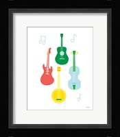 Lets Listen to Music IV Framed Print