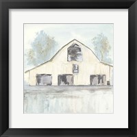 White Barn V Fine Art Print
