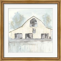 White Barn V Fine Art Print