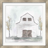 White Barn IV Fine Art Print
