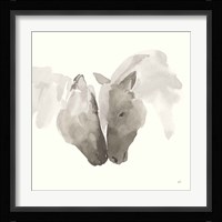 Nuzzling III Framed Print