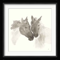 Nuzzling II Framed Print