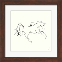 Line Horse VII Fine Art Print