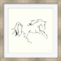 Line Horse VII Fine Art Print