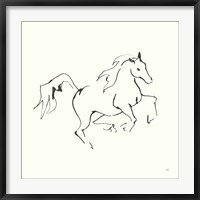 Line Horse V Fine Art Print