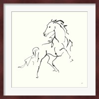 Line Horse IV Fine Art Print