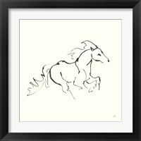 Line Horse II Fine Art Print