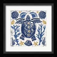 Primitive Sea III Framed Print